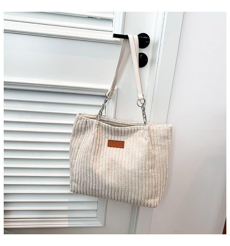 image-Autumn And Winter Large Capacity Tote Bags For Women