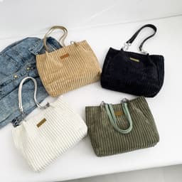 image-Autumn And Winter Large Capacity Tote Bags For Women