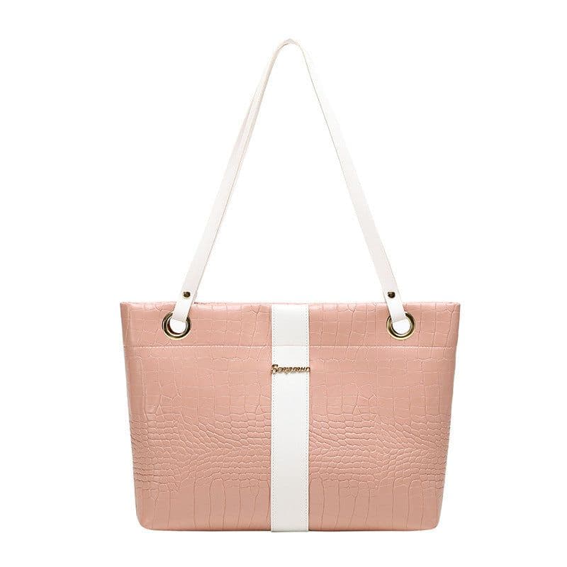 image-Large Capacity Mummy Bag Shopping Bag Handbag