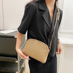 image-New Cowhide Women Bag High Quality One Shoulder Crossbody Fashion