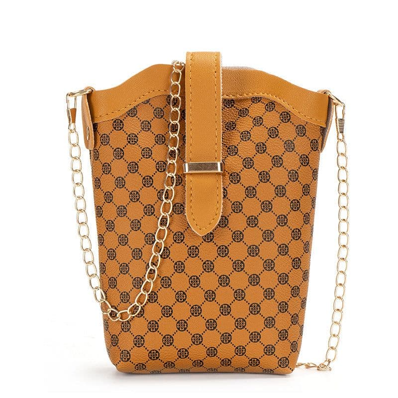 image-Mini Bucket Fashion All-match Crossbody Cell Phone Small Bag
