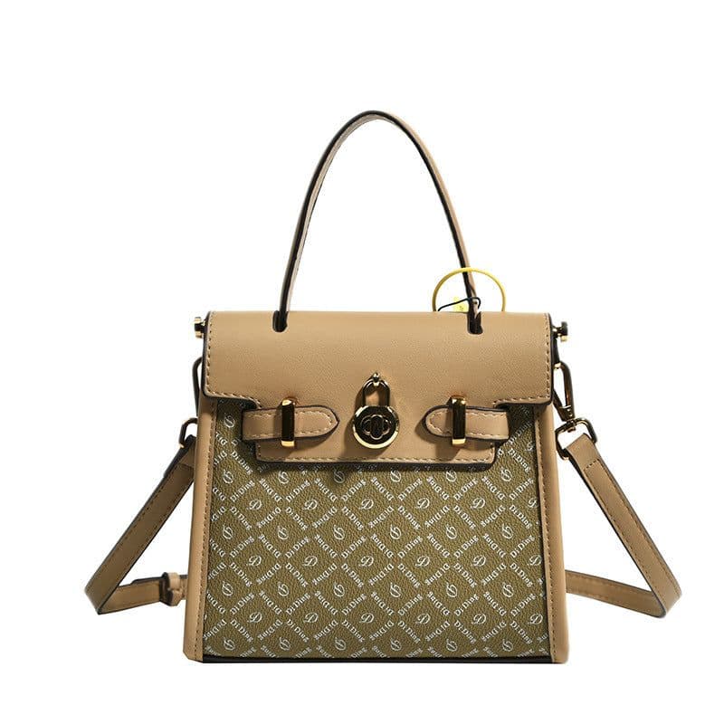 image-Spring High-grade Fashion Portable Temperament Printed Shoulder Messenger Bag