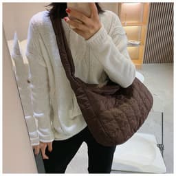 image-Space Cotton Women's Rhombus Tote Bag