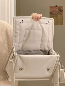 image-Large Capacity Stacked Shoulder Crossbody Underarm Sports Bag