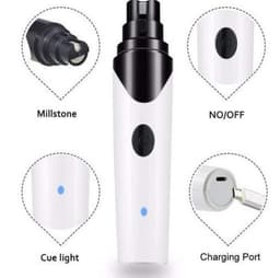 image-Pet Dog Cat Pencil Sharpener, Electric Nail Clippers Cleaning Nail Clippers