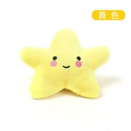 image-Pet Plush Starfish Toy - Vocal Squeaky