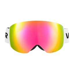 image-VEVOR Frameless Ski Goggles - Pink Revo Lens OTG Anti-fog