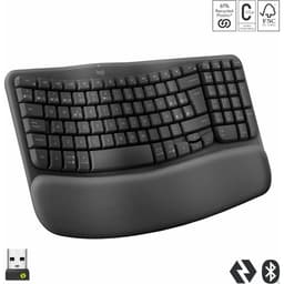 image-Keyboard Logitech 920-012296 Graphite Spanish QWERTY