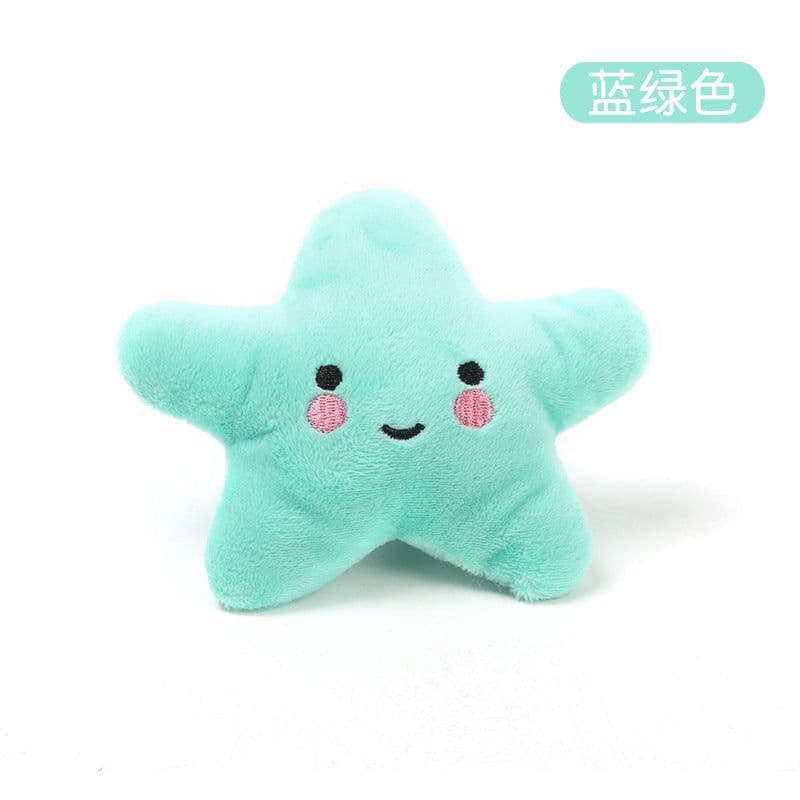 image-Pet Plush Starfish Toy - Vocal Squeaky