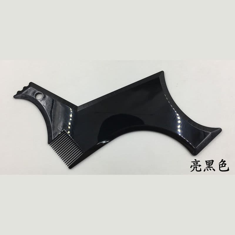 image-Cross-border e-commerce beard and beard styling template beard shaping tool No. 6 Amazon hot style
