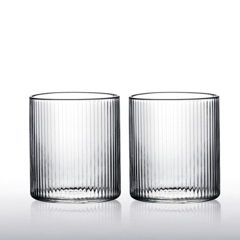 image-Japanese Style Heatresistant Striped Water Cup