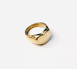 image-Heart Ring in Gold or Silver, Heart rings, Heart jewelry - Unique