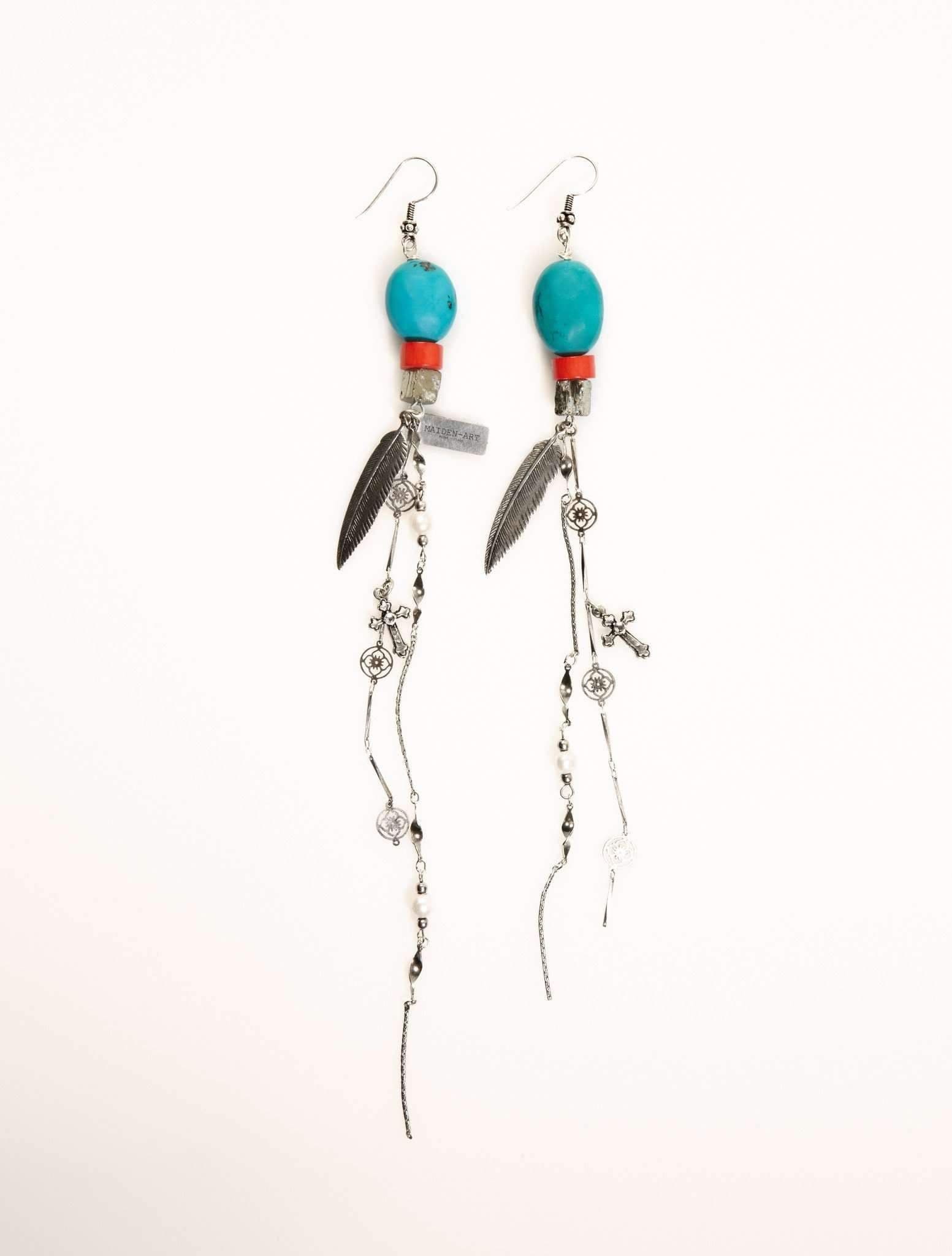 image-Turquoise Earrings | Turquoise Gemstone Earrings | Turquoise Jewelry |