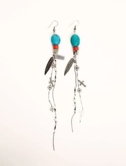 image-Turquoise Earrings | Turquoise Gemstone Earrings | Turquoise Jewelry |