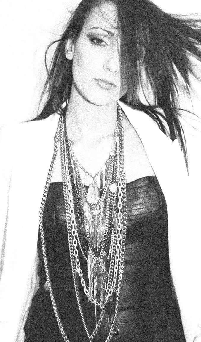 image-Statement Necklace with Charms and Swarovski Crystals
