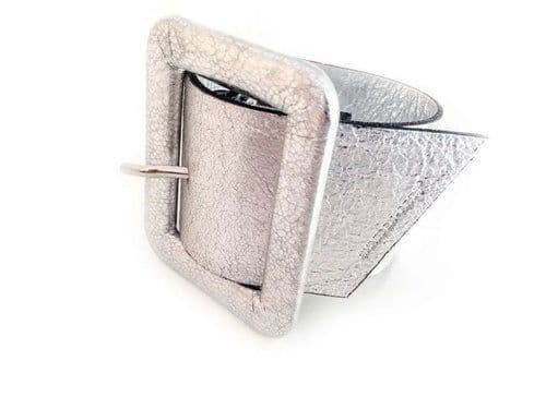 image-True Leather Belt Cuffs