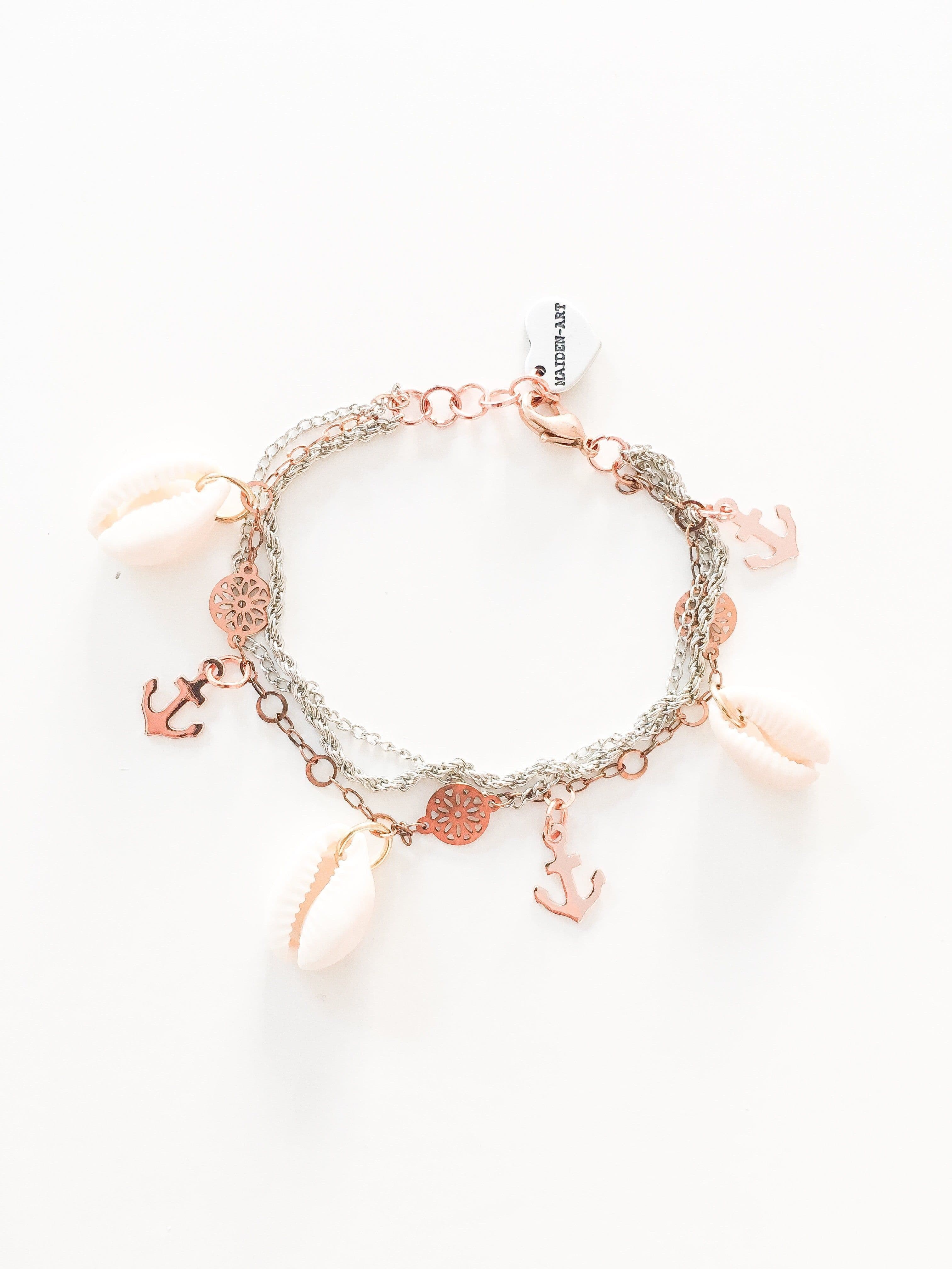 image-Sheshells and Anchor Bracelet.