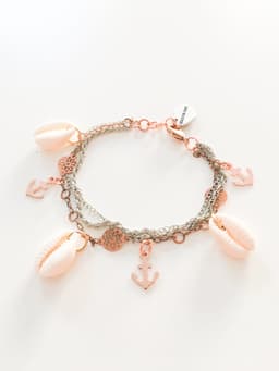 image-Sheshells and Anchor Bracelet.