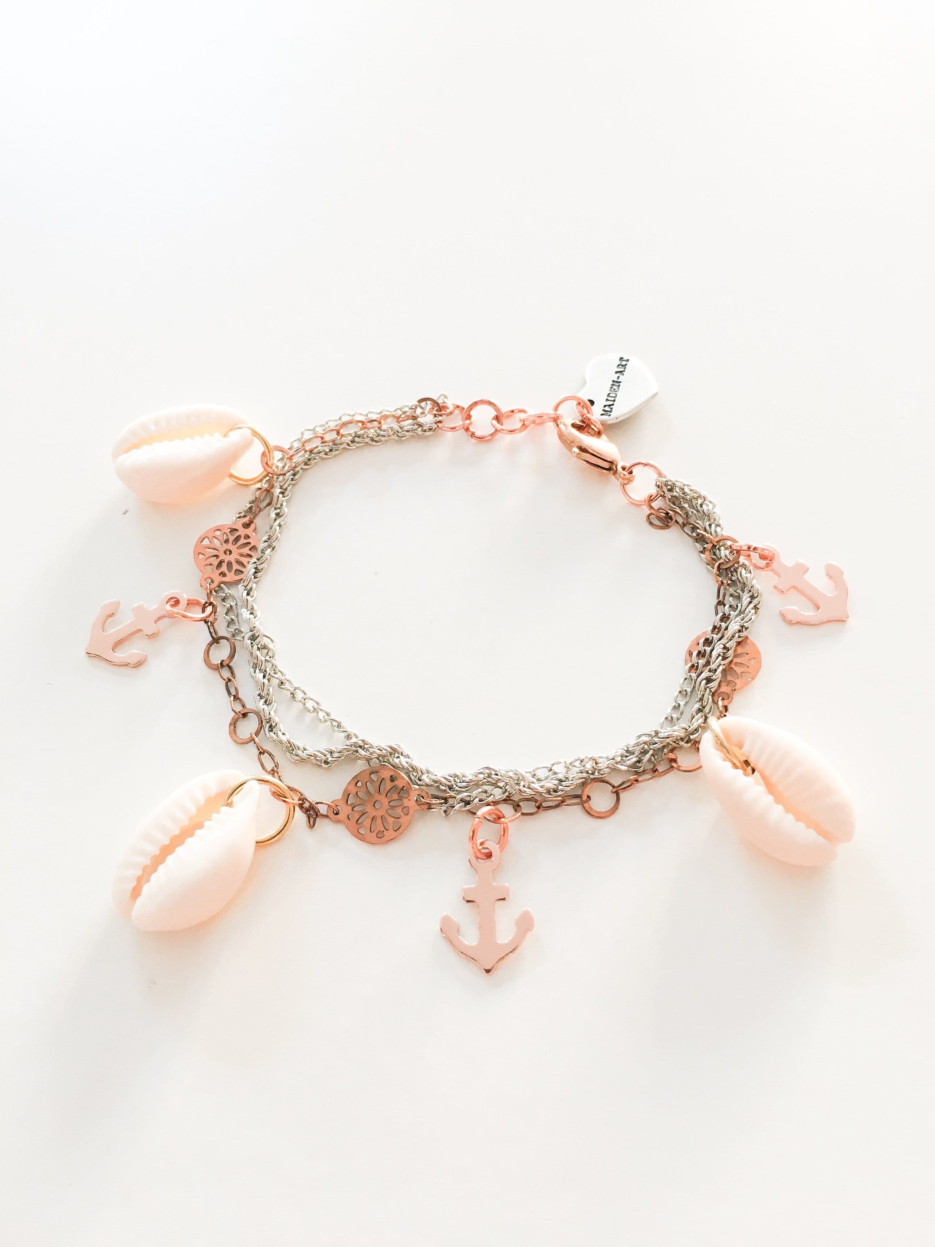 image-Sheshells and Anchor Bracelet.