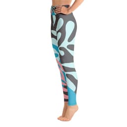 image-"Be You" Leggings - FLOWER BLUE Special edition