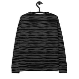 image-"Be You" - Sweatshirt - ZEBRA BLACK.