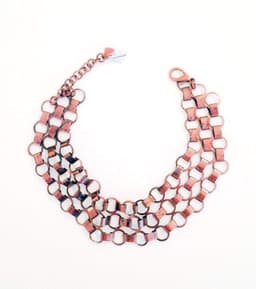 image-Choker with studs. Choker necklace, boho necklace, bohemian jewelry,