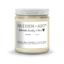 image-Serenity Sea: Mindful Citrus Breeze - Candle for Mindfulness &
