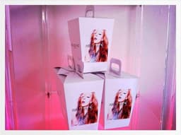 image-Swarovski Crystals, Feather, Heart and Angel Charms Bracelet in Rose