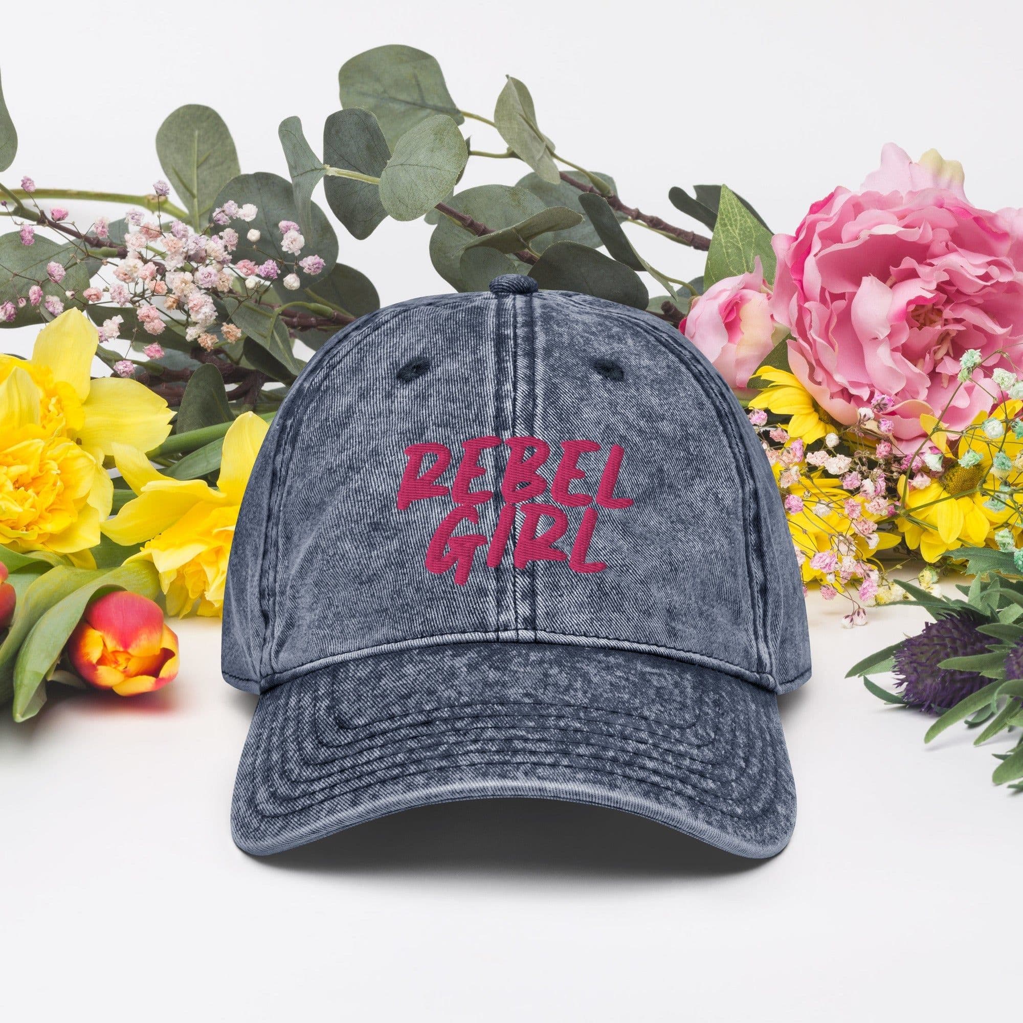 image-REBEL GIRL Vintage Cotton Twill Cap
