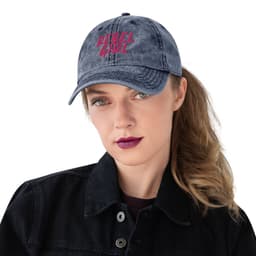 image-REBEL GIRL Vintage Cotton Twill Cap