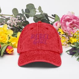 image-REBEL GIRL Vintage Cotton Twill Cap