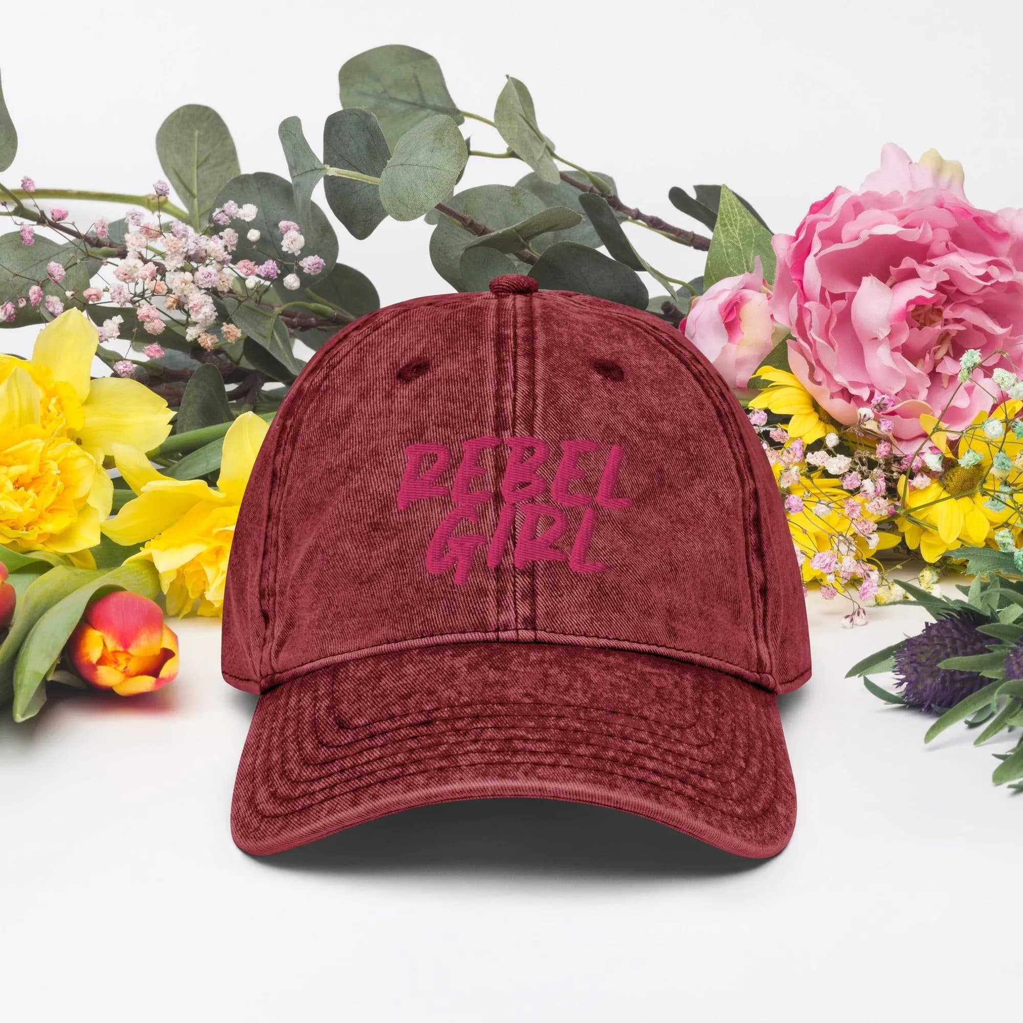 image-REBEL GIRL Vintage Cotton Twill Cap