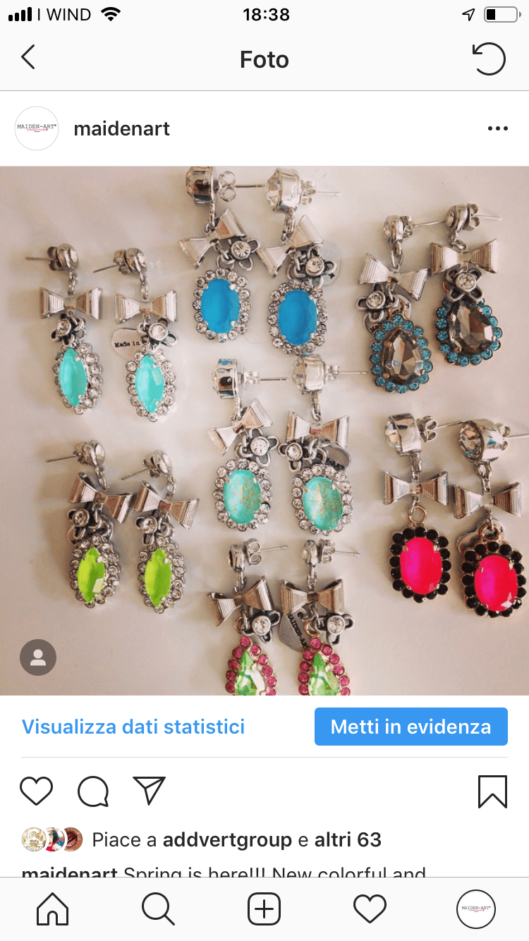 image-Aquamarine Swarovski Crystal dangle and drop earrings with