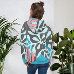 image-"Be You" Hoodie - FLOWER BLUE Special Edition