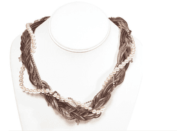 image-Rosegold sand Necklace - Collana | Maiden-Art Boutique