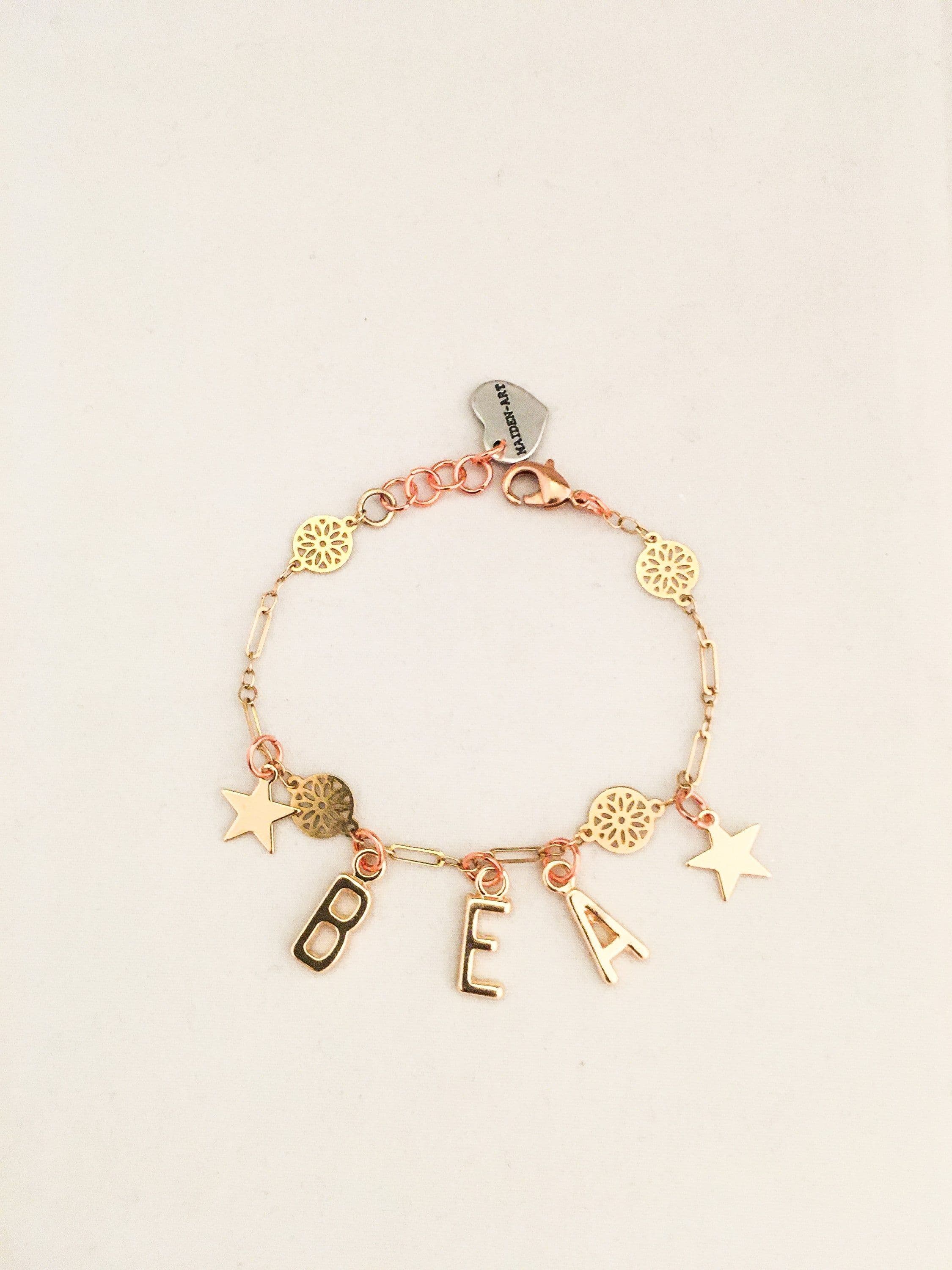 image-Letter Bracelet Personalized for Women. Name Bracelet.