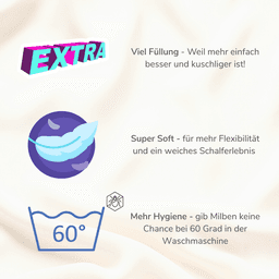image-Buddy - das extra lange Seitenschläferkissen