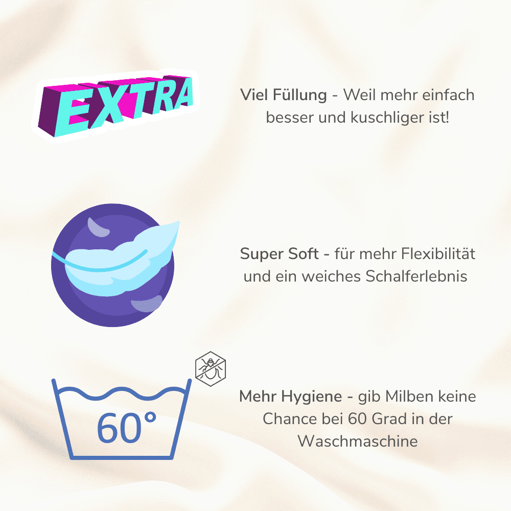image-Buddy - das extra lange Seitenschläferkissen