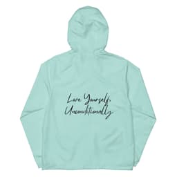 image-Self Love Unisex lightweight zip up windbreaker