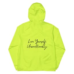image-Self Love Unisex lightweight zip up windbreaker