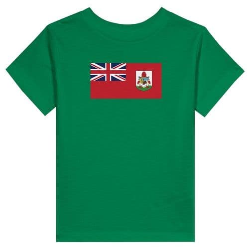 image-Drapeau des Bermudes - T-shirt de base pour enfant | Bella + Canvas