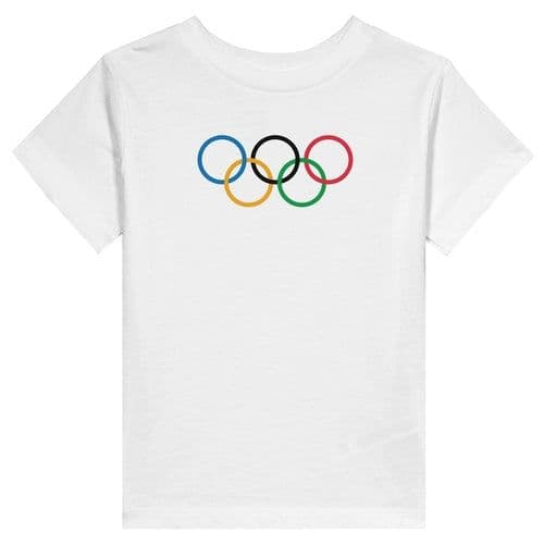 image-T-shirt Drapeau olympique - T-shirt de base pour enfant | Bella +