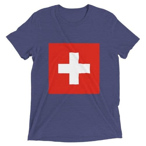 image-T-shirt unisexe triblend-ras du cou