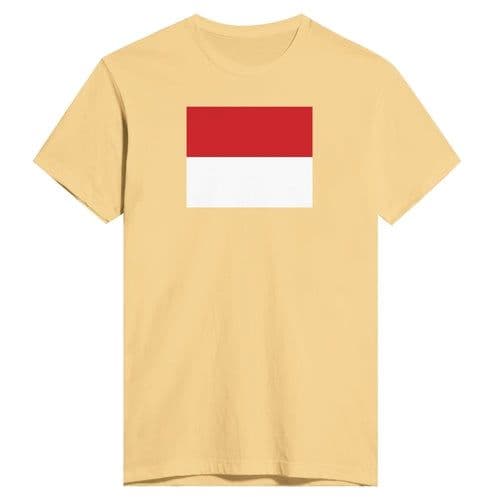 image-Drapeau de Monaco - T-shirt ajusté pour homme | Next Level 3600