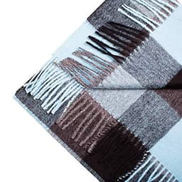 image-Great Natural Alpaca 100% Baby Alpaca scarf turquise