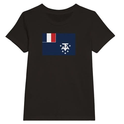 image-Drapeau de l'Antarctiques françaises - T-shirt enfant premium ras du