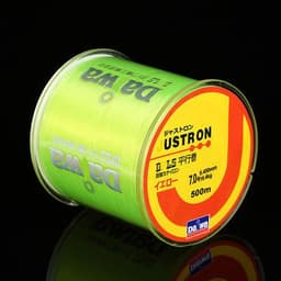 image-Black Wolf 500m Nylon Fishing Line - 3KG, Claret, Wear-Resistant