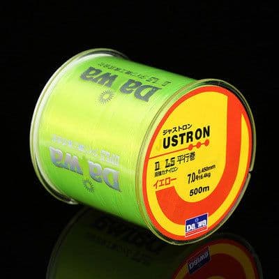 image-Black Wolf 500m Nylon Fishing Line - 3KG, Claret, Wear-Resistant