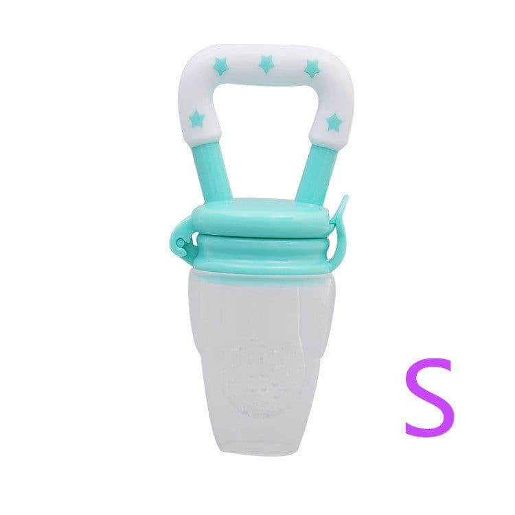 image-Factory wholesale baby fruit and vegetable music rubberized pacifier bite bite bite bag baby food supplement feeding device