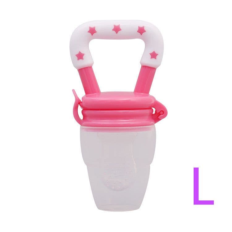 image-Factory wholesale baby fruit and vegetable music rubberized pacifier bite bite bite bag baby food supplement feeding device
